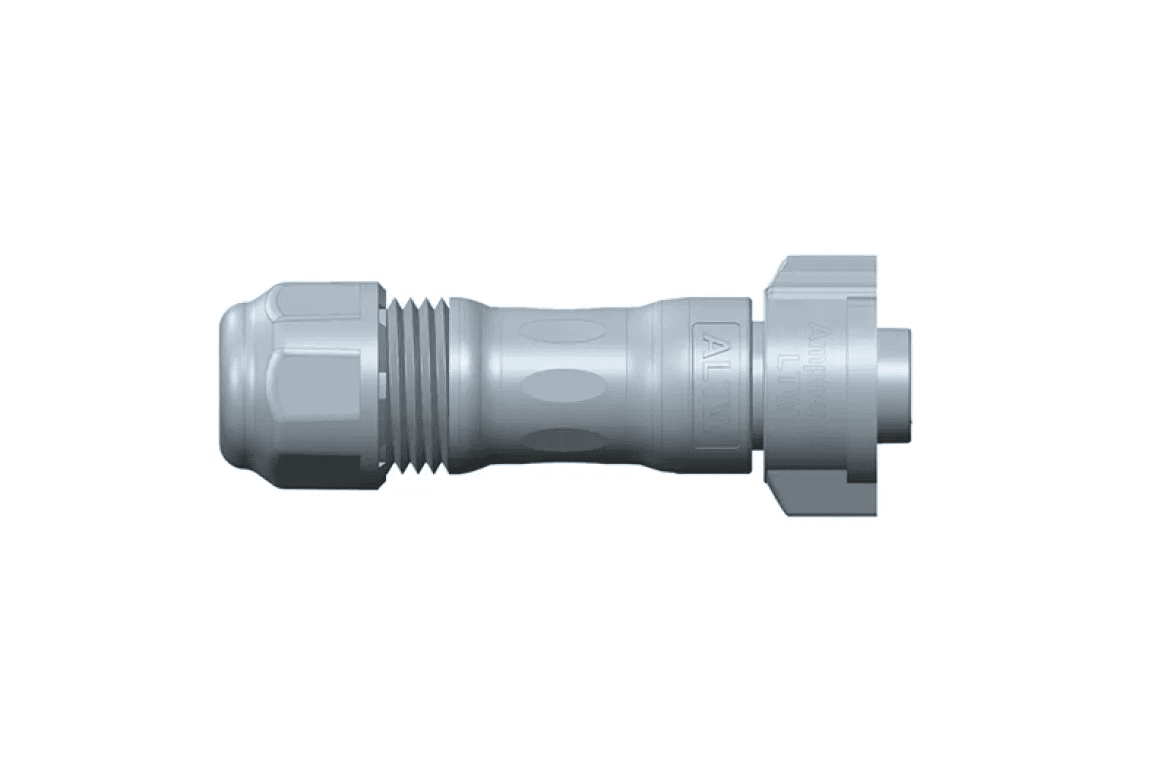 Conector circular mamă 4 pini X-Lok pe cablu