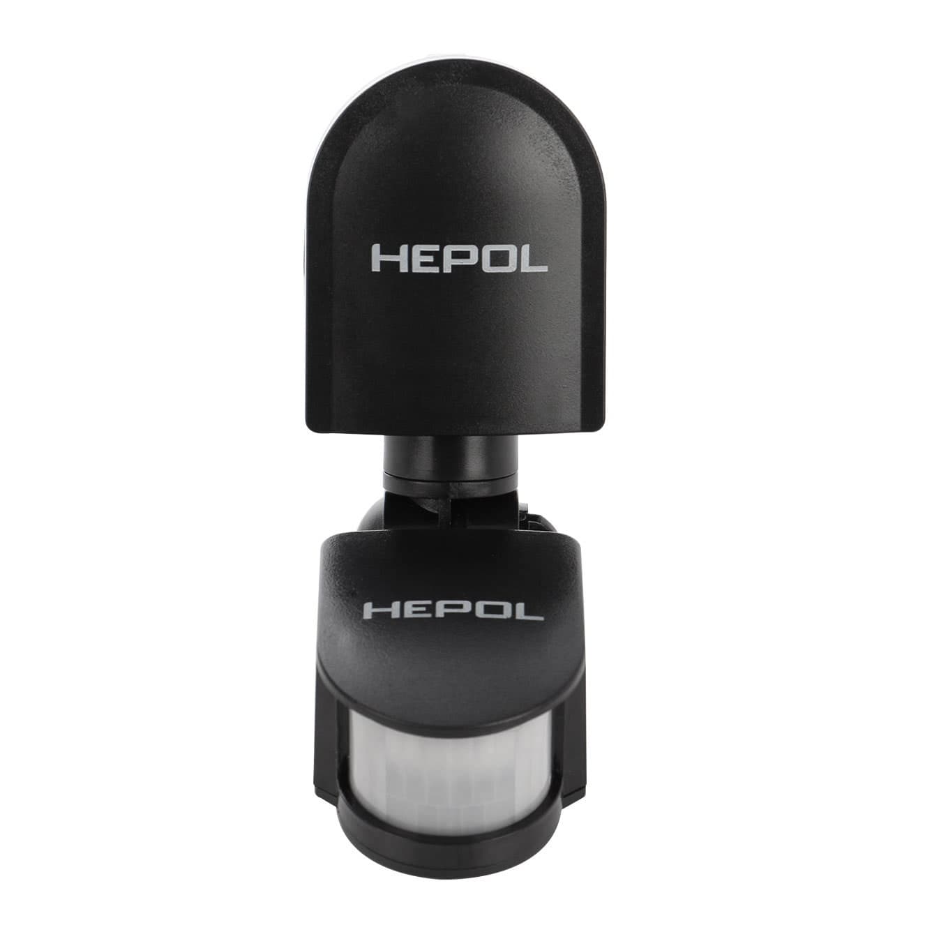 Senzor de miscare Hepol IP44, exterior, 180 grade