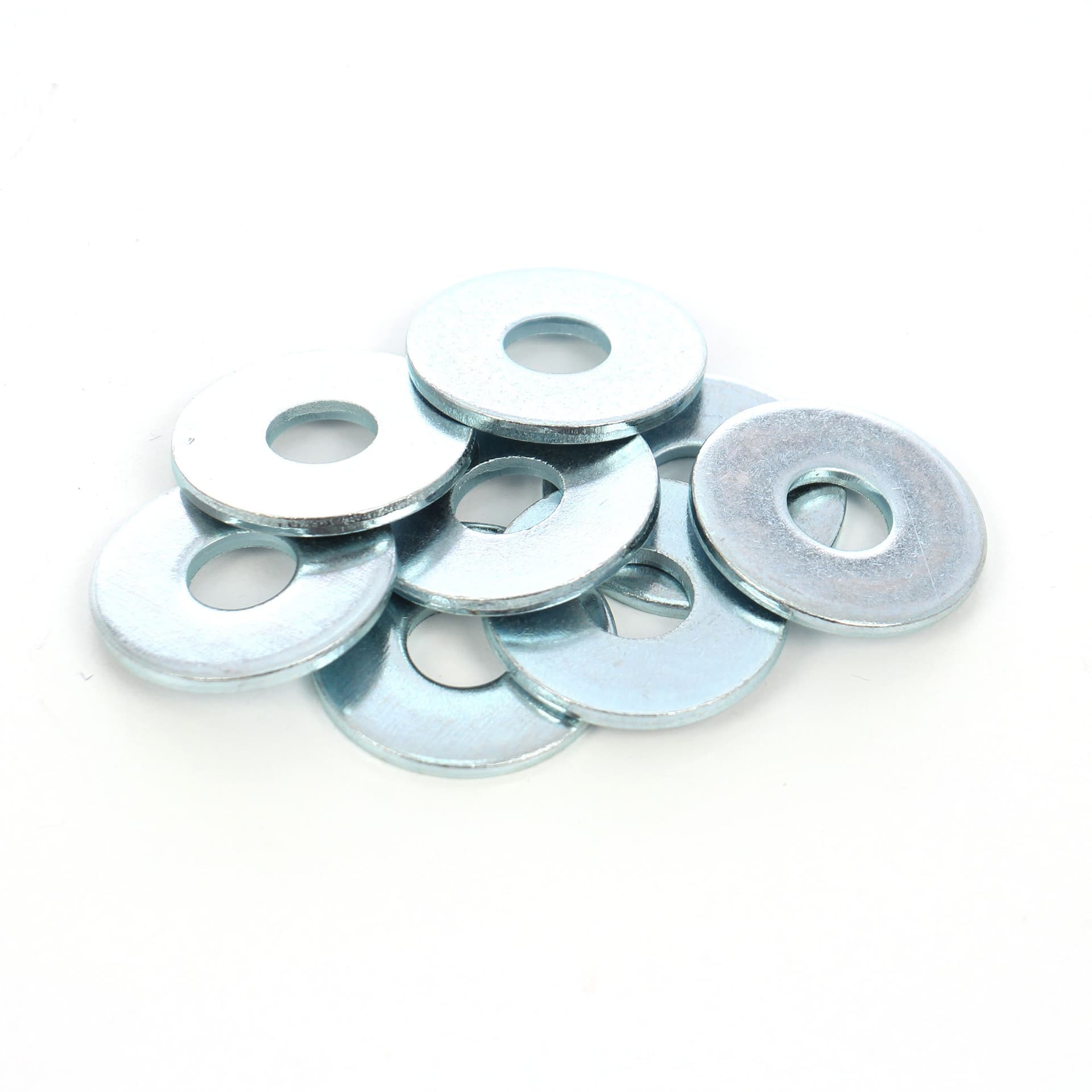 Saiba plata din otel zincat alb, DIN522C, M10 x 24 x 2.5 mm