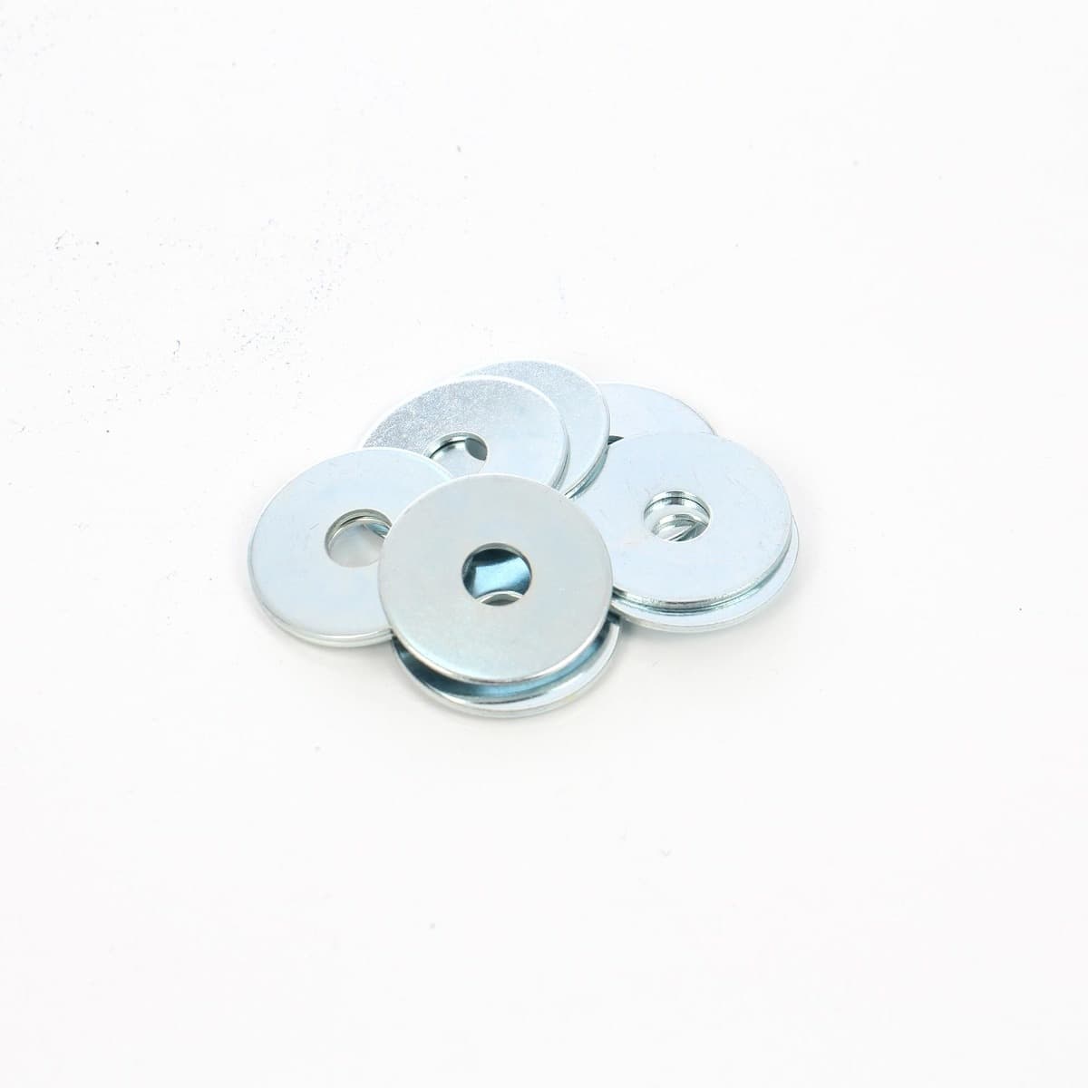 Saiba plata din otel zincat alb, DIN522C, M8 x 30 x 1.5 mm