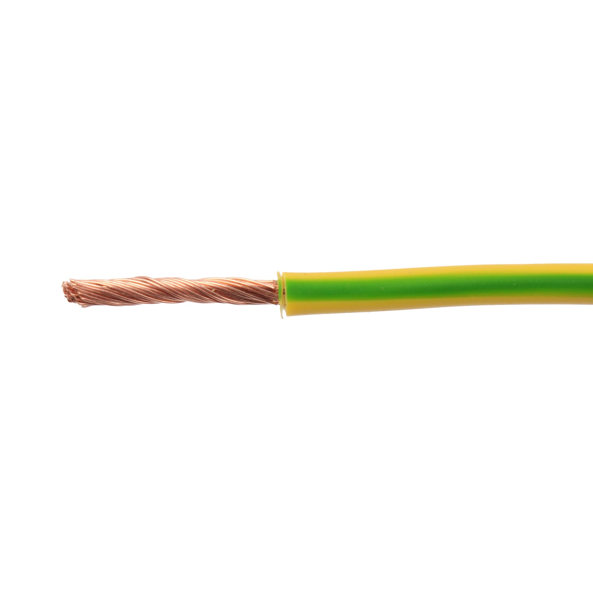 Rola conductor electric MYF / H07V-K 4 mmp verde - galben 100 m, cupru