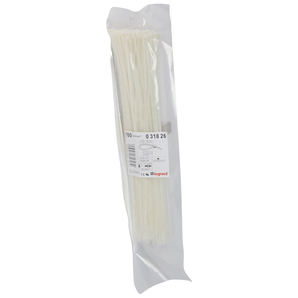 Banda zimtata Legrand LG031826, 3.5 x 360 mm, 100 bucati