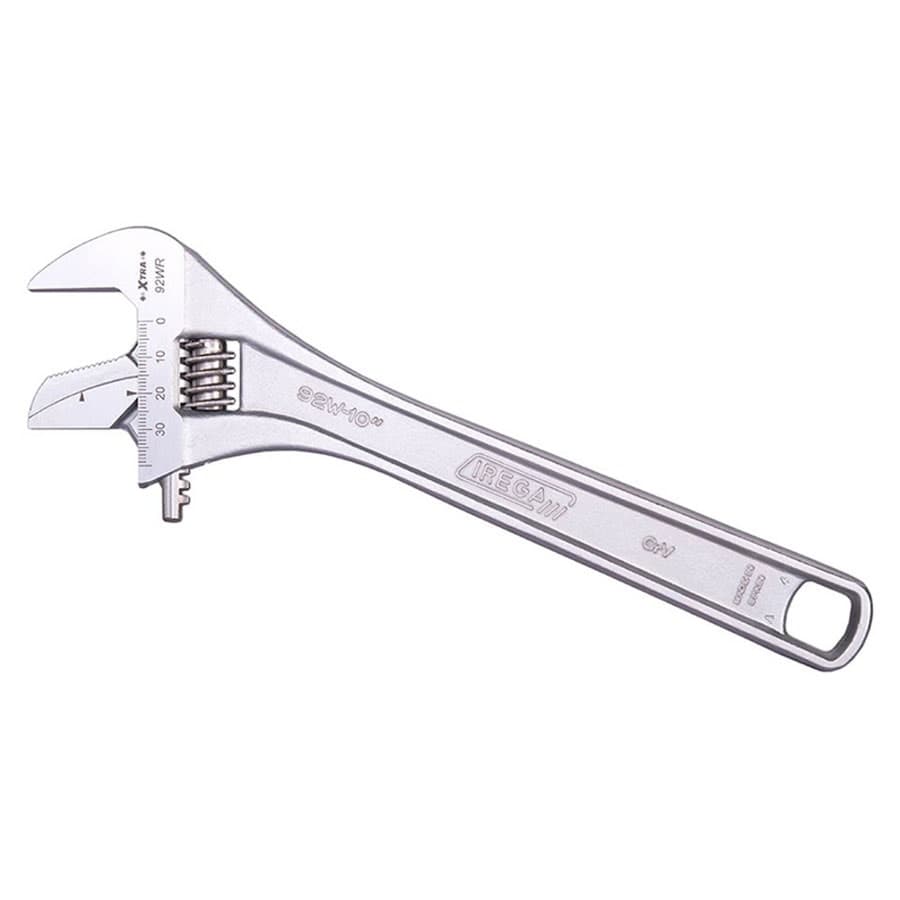Cheie reglabilă cromată Irega 250 mm cu falcă reversibilă