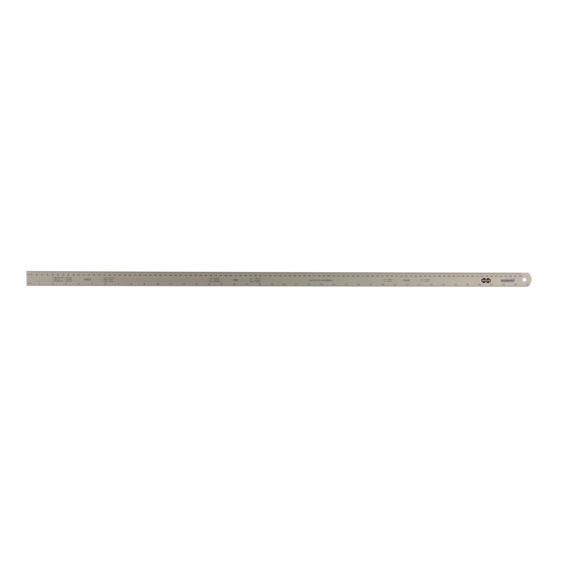 Rigla din aluminiu Holzer 1000 mm pentru hobby