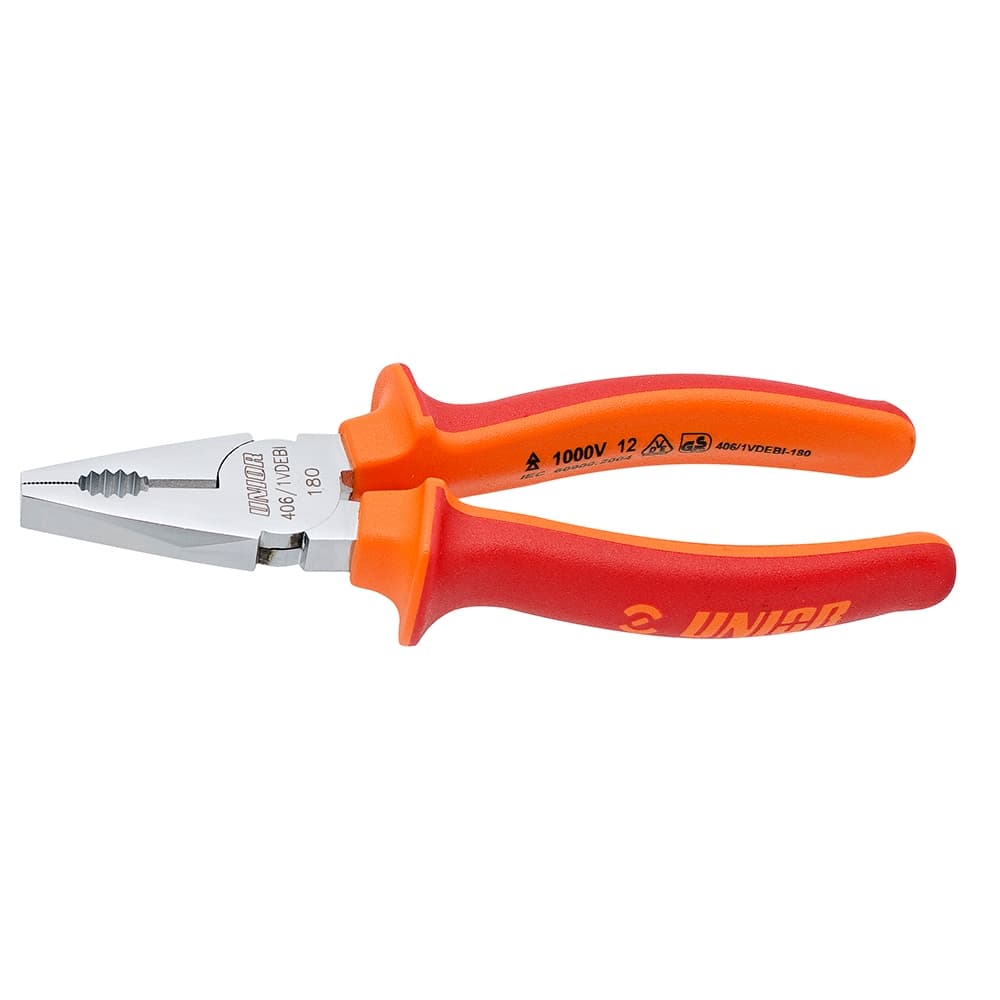 Cleste combinat Unior 406/1 izolat 1000 V 220 mm