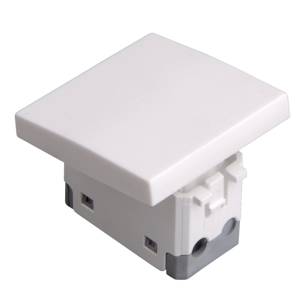 Intrerupator cap scara Hoff 2 module 16A alb