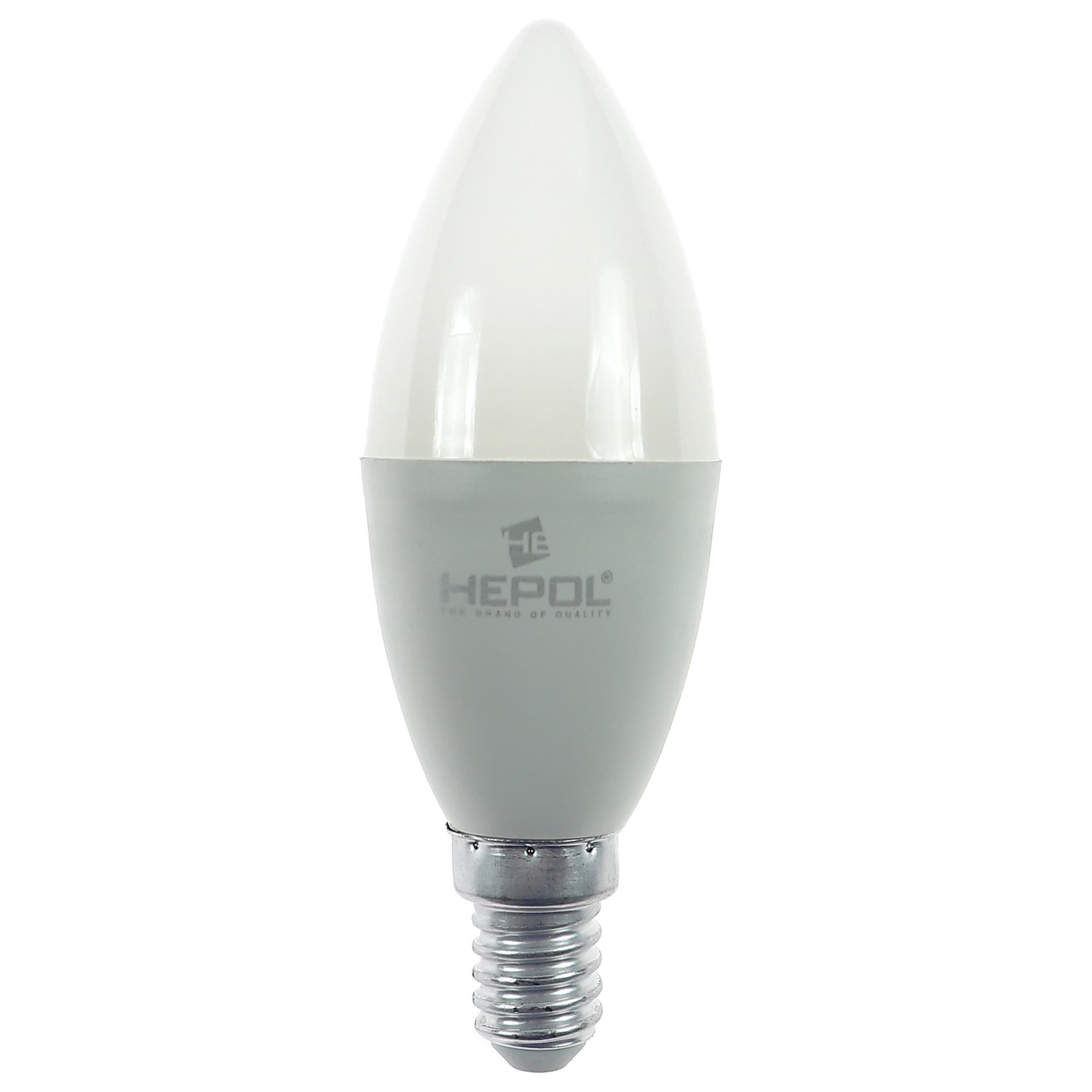 Bec LED Hepol lumanare E14 8W 900lm lumina calda 3000K