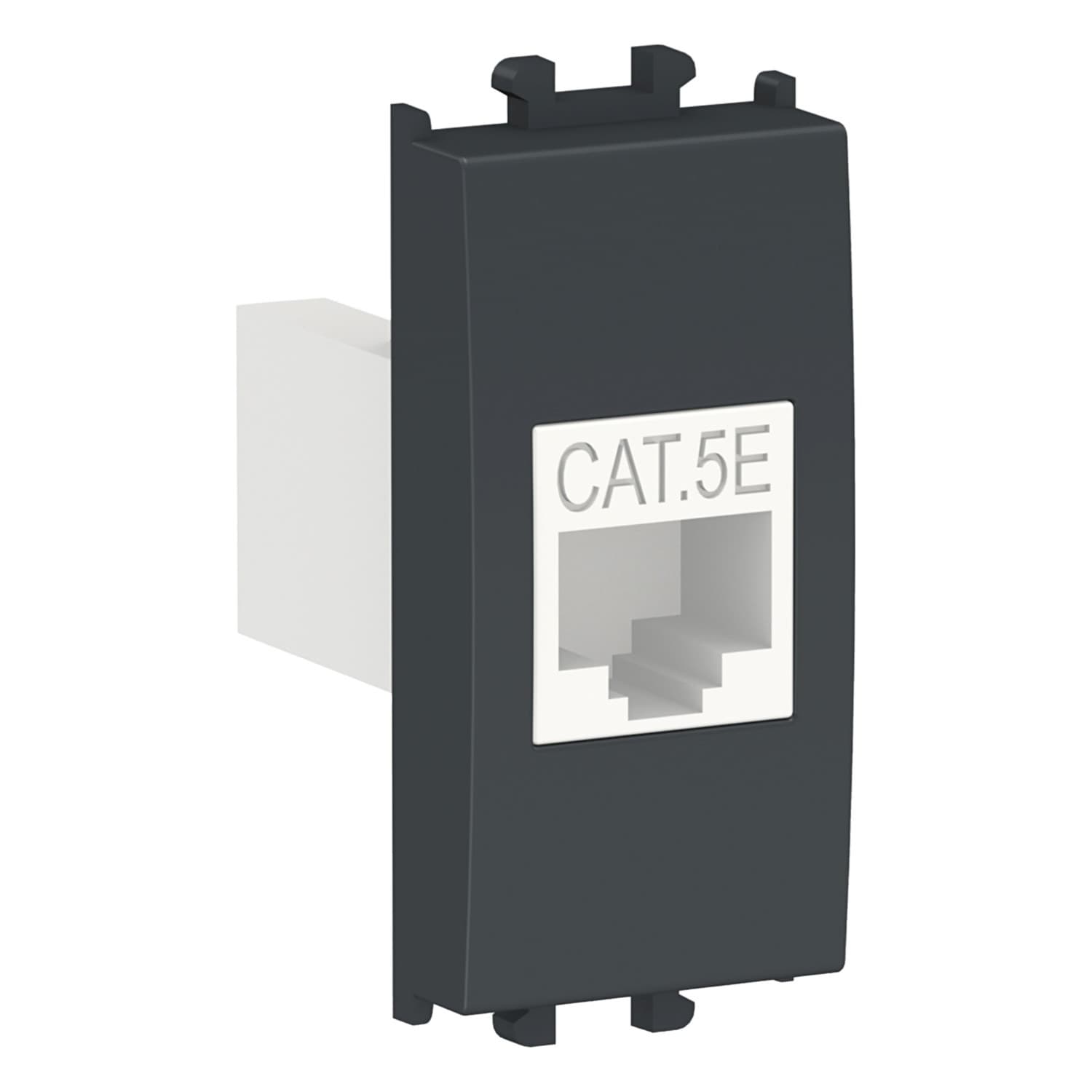 Priză RJ45 modulară Schneider Electric Easy Styl LMR6232003, negru