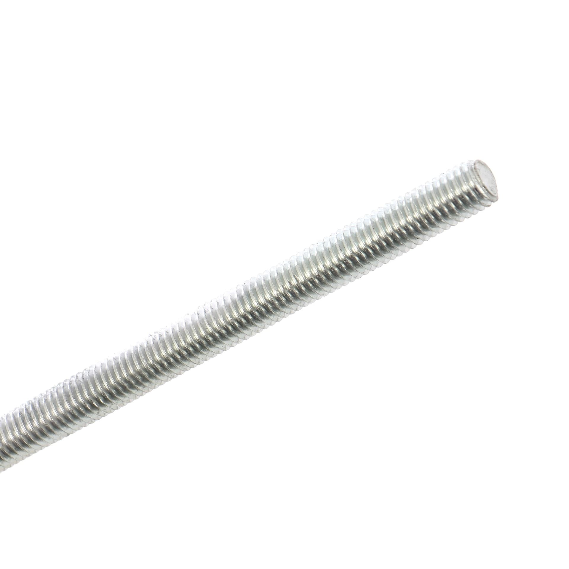 Tija filetata, din otel, zincat alb, DIN 975, diametrul M8, 1000 mm, set 2 bucati