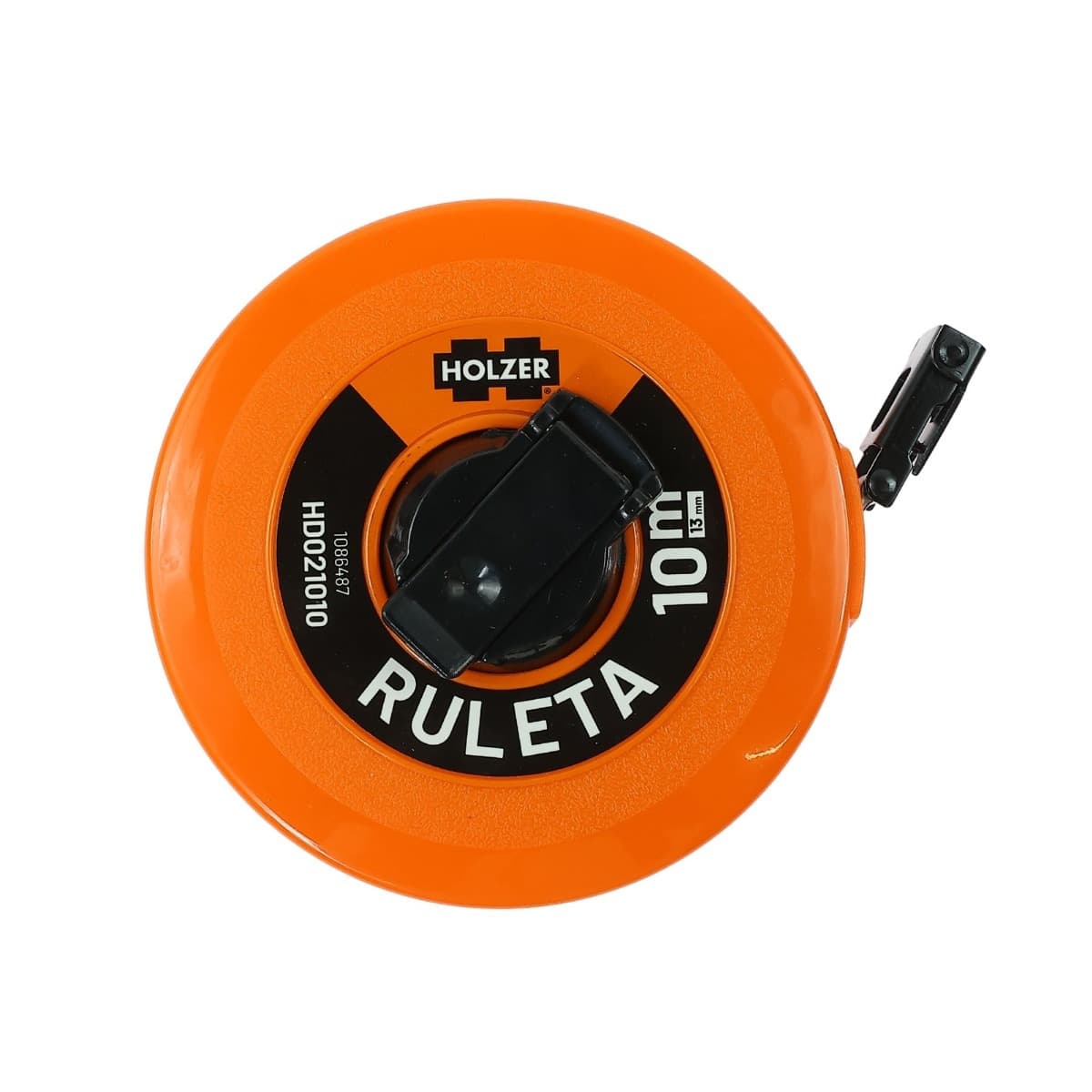 Ruleta cu banda fibra de sticla Holzer HD021010 10 m