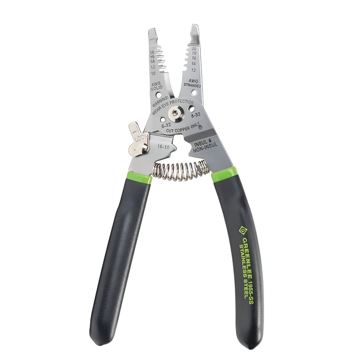 Cleste sertizare si dezizolare Greenlee 1955-SS, 1-6 mmp