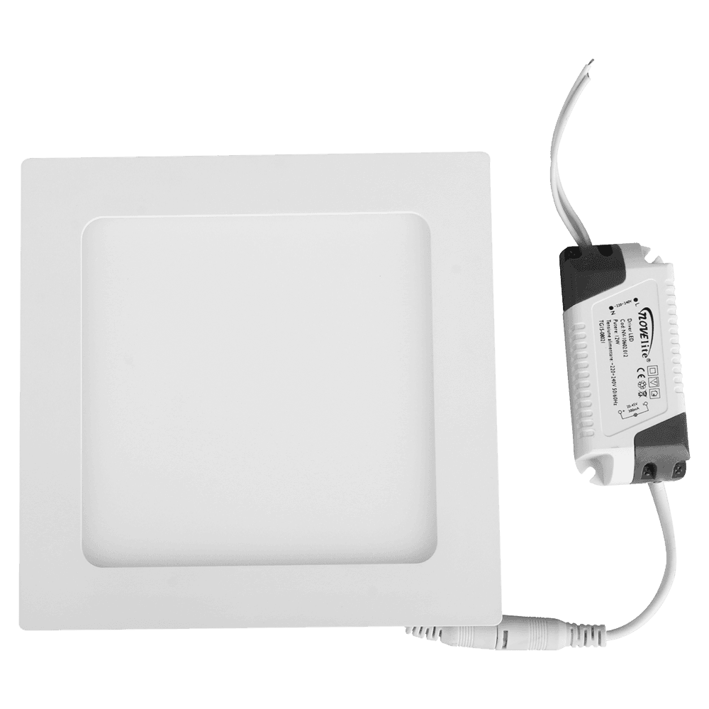 Mini Panou LED Patrat Alb ST 6W 6400K IP40 - NOVELITE