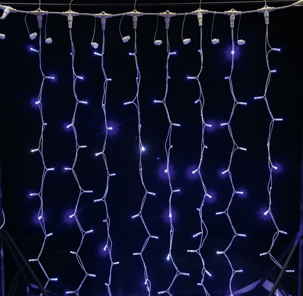 Perdea Luminoasa 925 LED-uri Alb Cald
