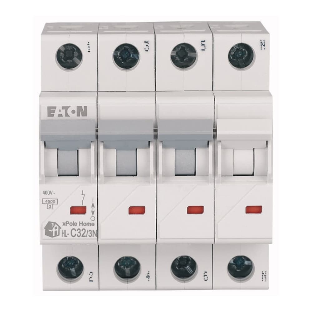 Intrerupator Automat Xpole Home 32A 3P+N C 4.5kA HL-C32/3N
