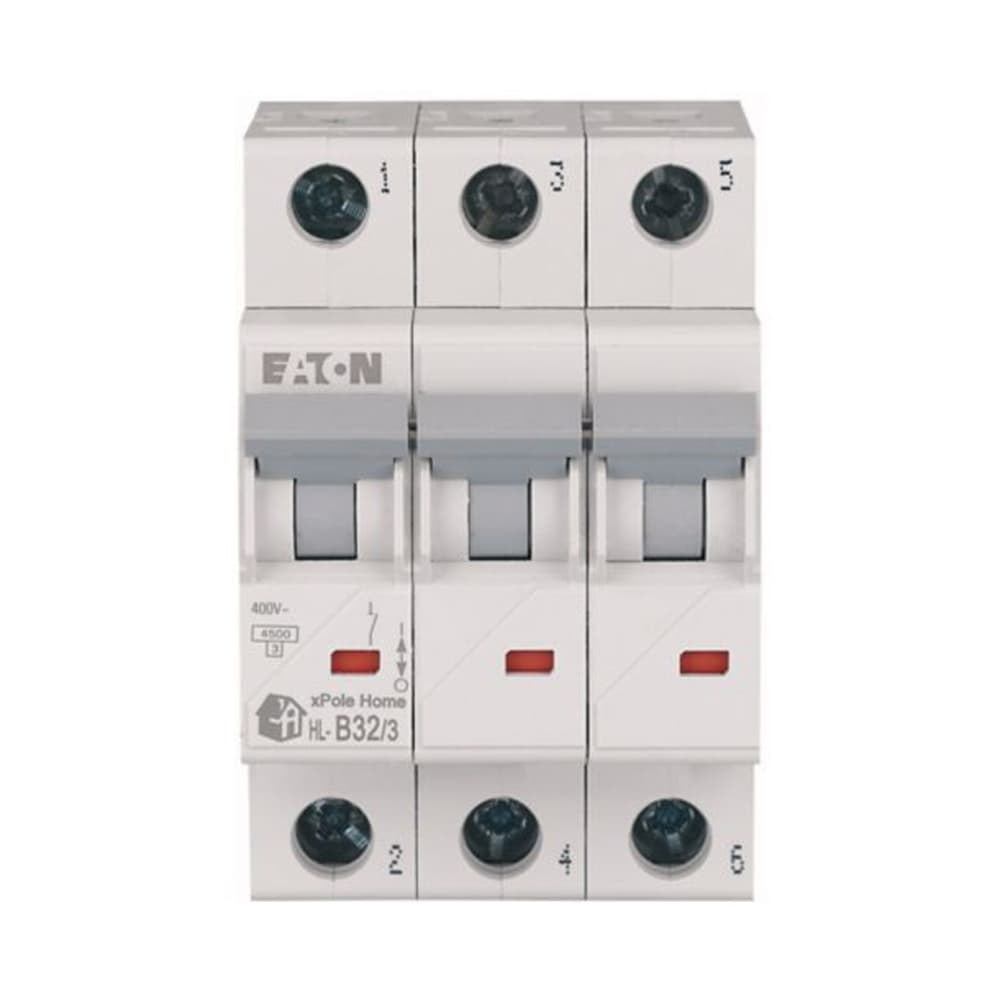 Întrerupător automat 3P 32A curba B 4.5kA xPole Home – EATON | HL-B32/3
