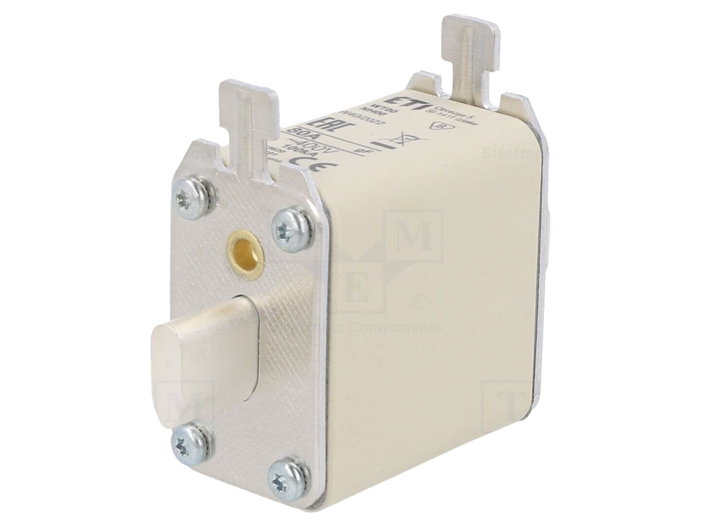 Siguranţă ceramică industrială 80A 400VAC NH00 - ETI POLAM