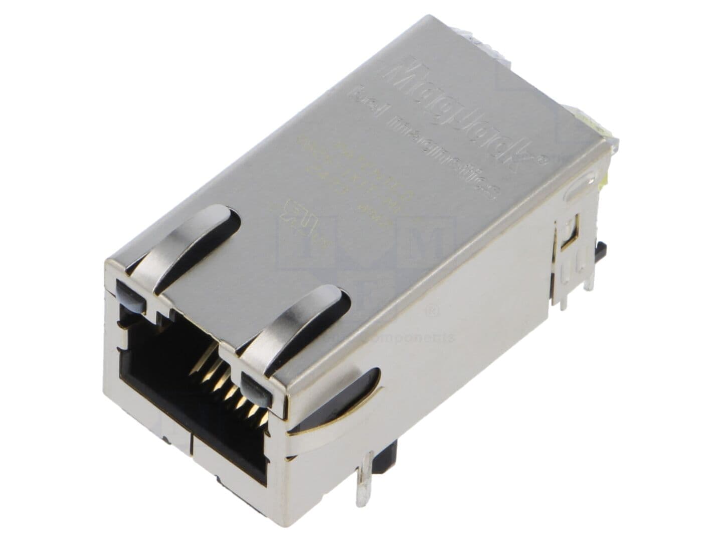 Conector RJ45 ecranat cu diodă LED