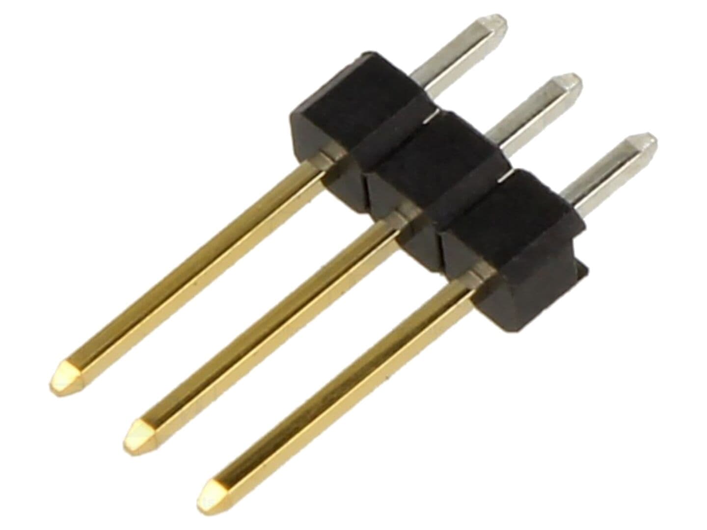 Conector tată, drept, 1x3