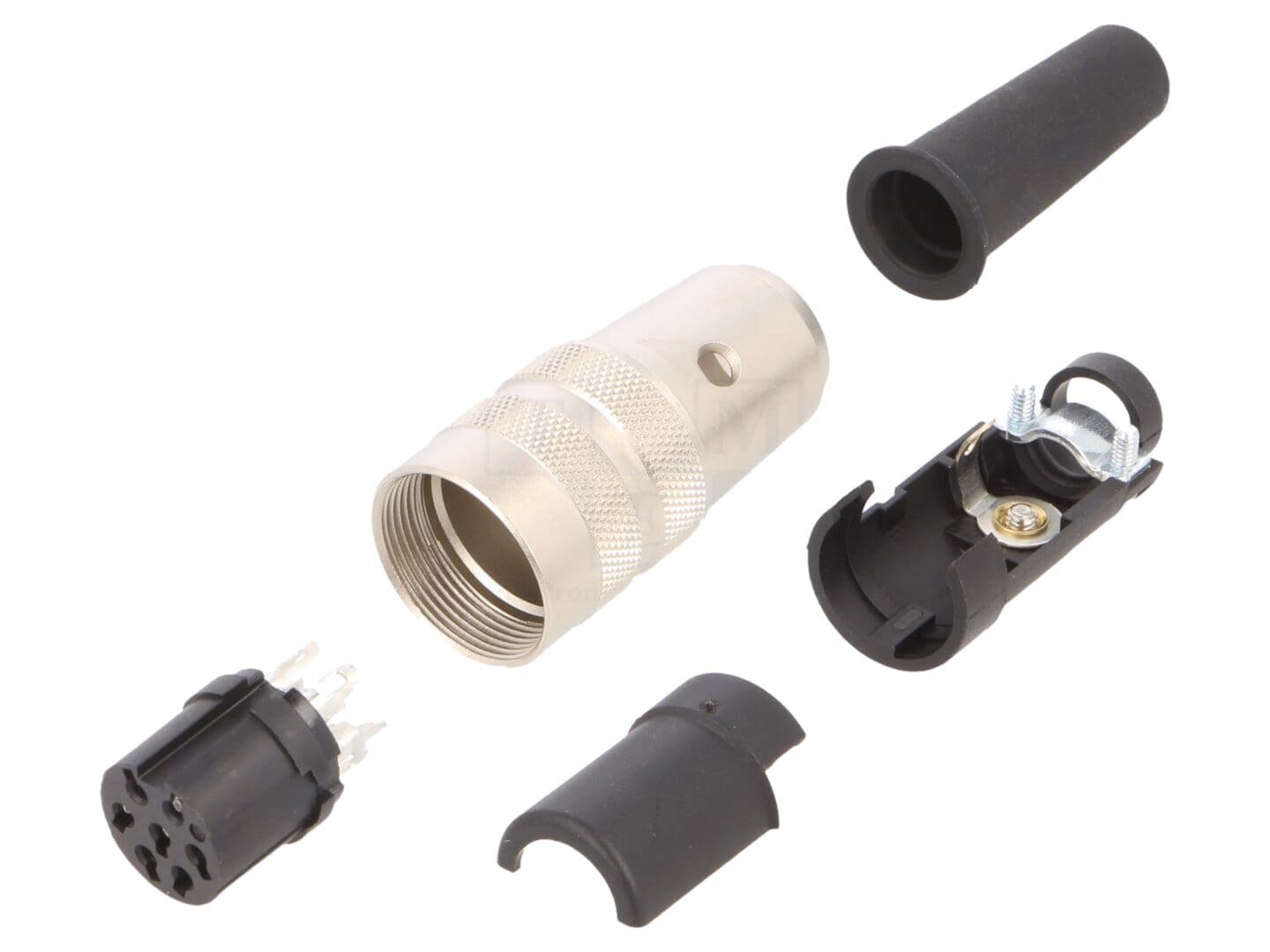 Conector M16 mamă 7 PIN, 5A, 32V, IP40 - BINDER