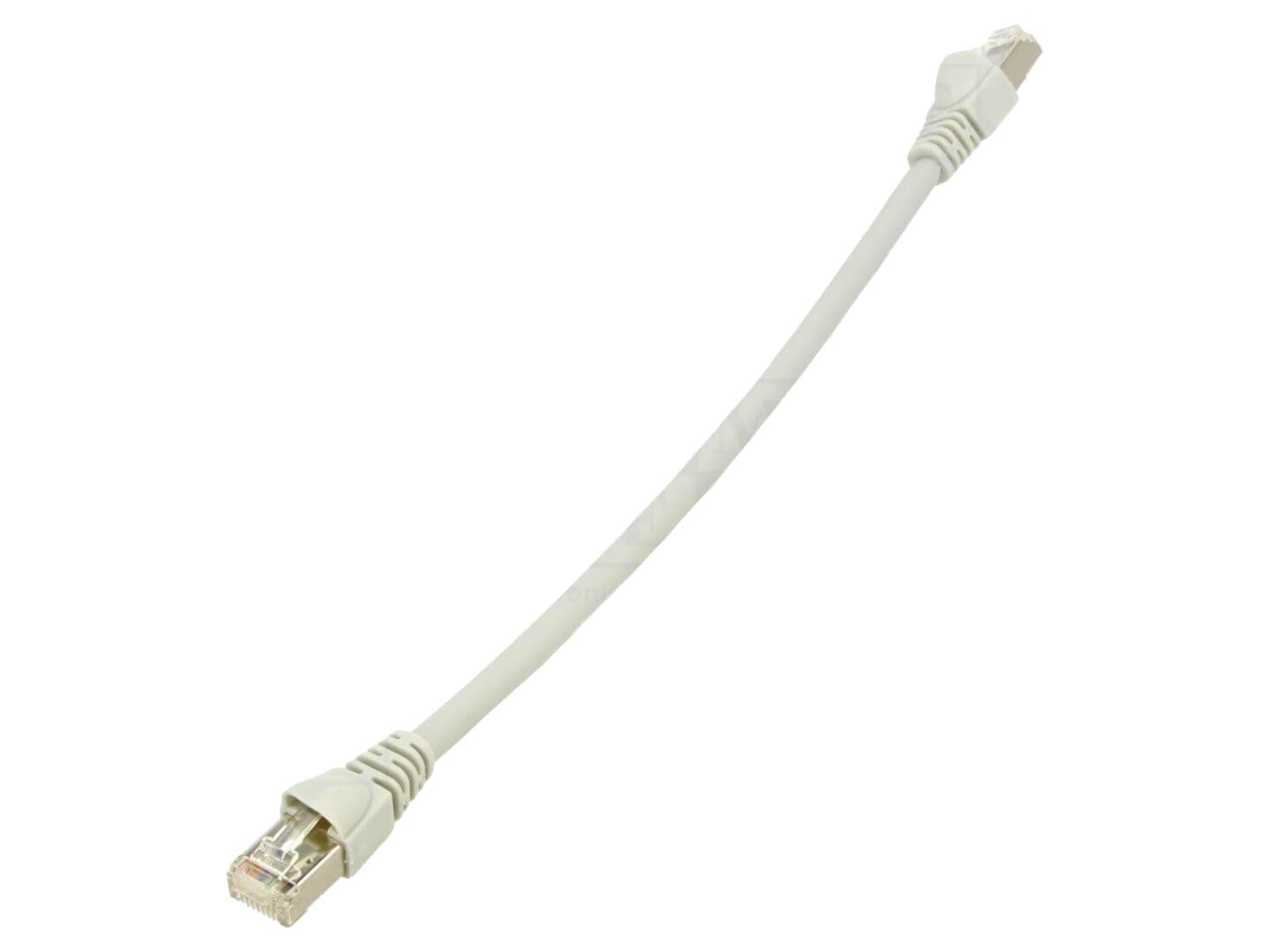 Patch cord S/FTP Cat 6a RJ45 TELEGÄRTNER 0,25m ecranat