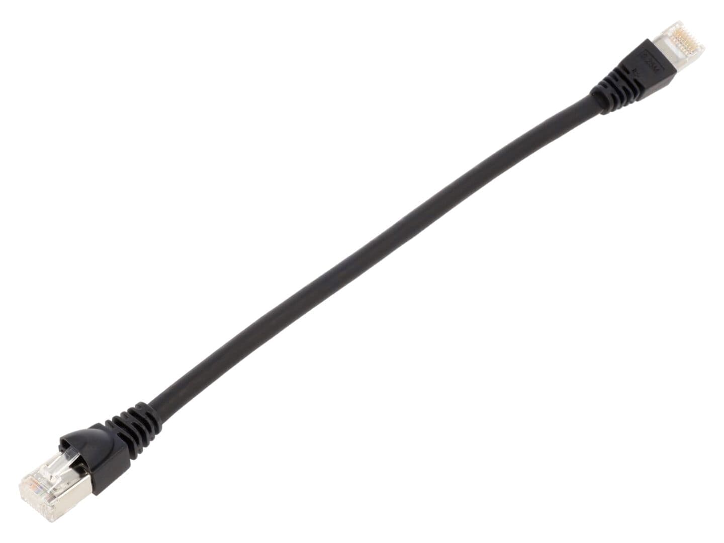 Patch cord S/FTP Cat 6a cu RJ45, 0.25m, dublu ecranat