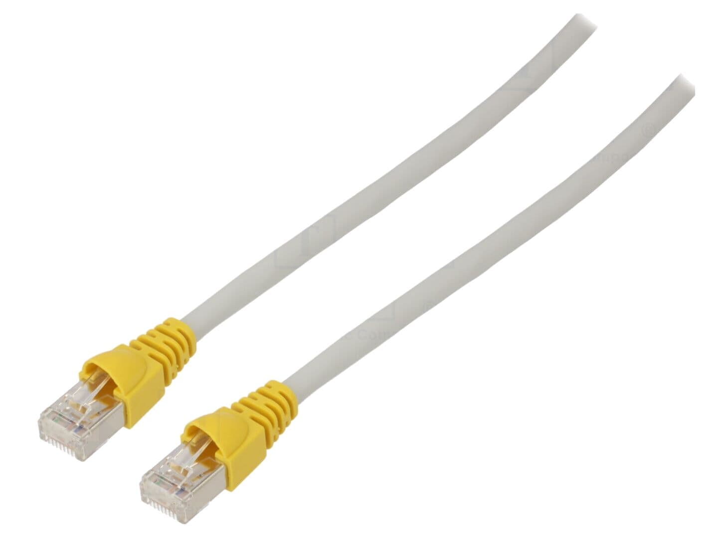 Patch cord S/FTP Cat 6a RJ45 3m TELEGÄRTNER - Ecranat și litat