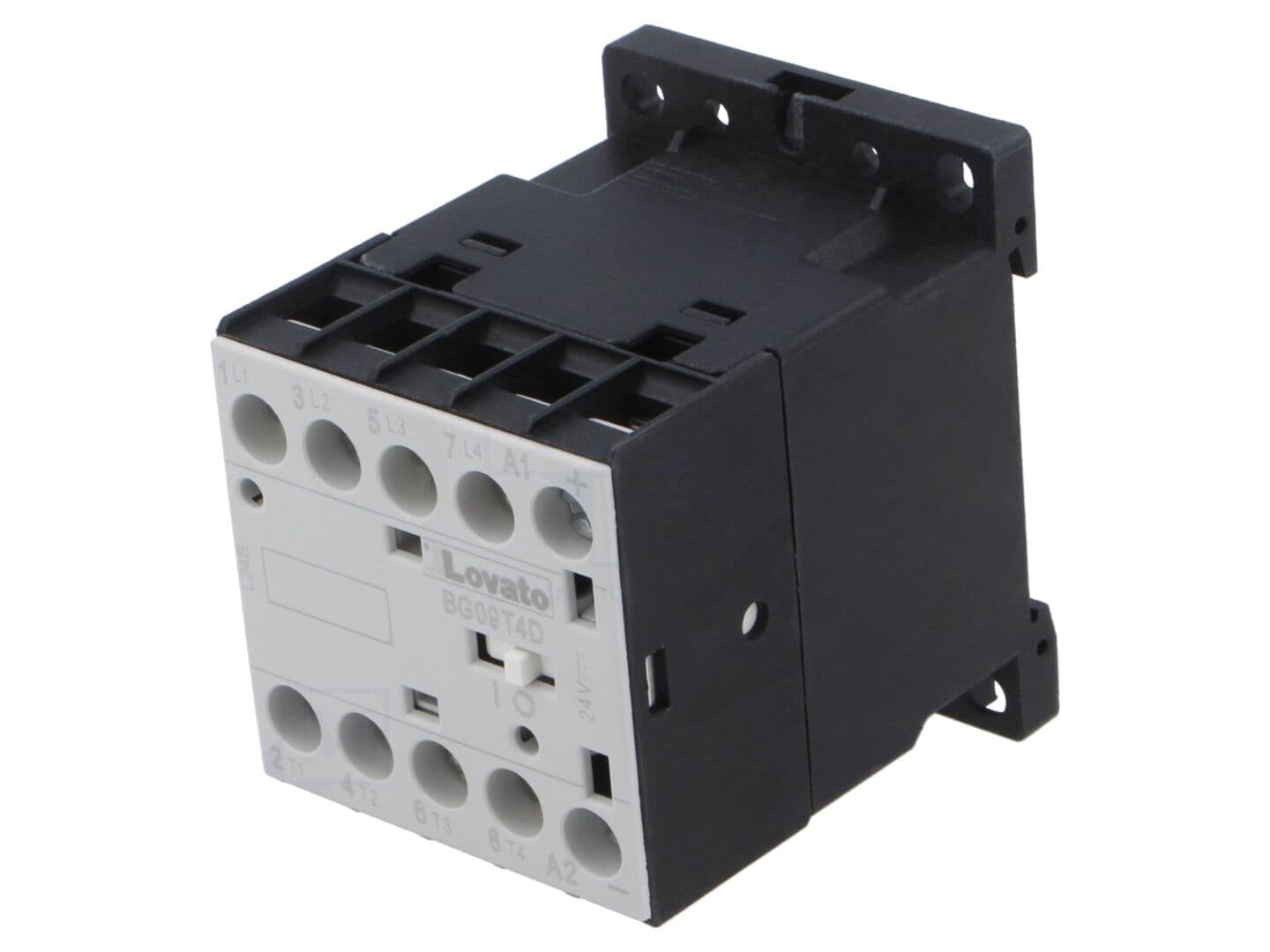 Contactor 4-polar NO x4 24VDC 9A DIN BG