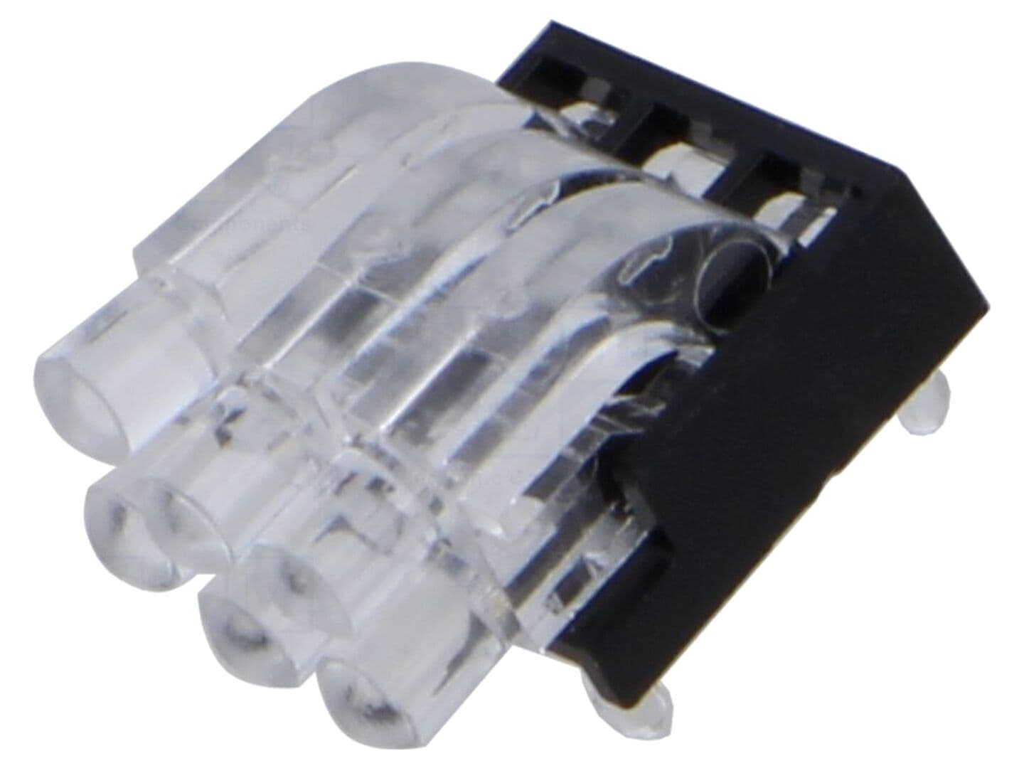 Tub LED rotund Ø2mm unghi Nr.mod: 6 pentru PCB