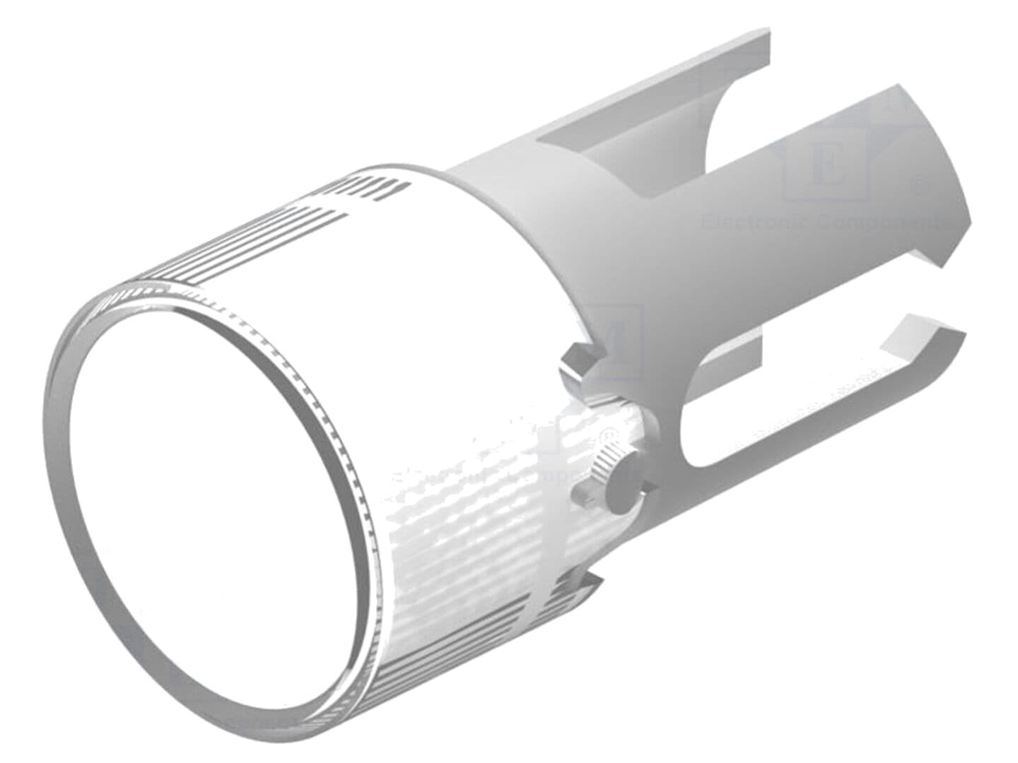 Lentilă pentru lampă incoloră Ø7,3mm