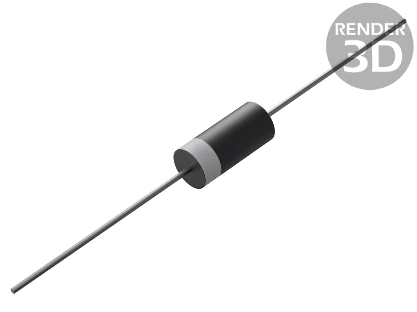 Diodă redresoare ONSEMI THT 50V 3A DO201AD bandă rolă