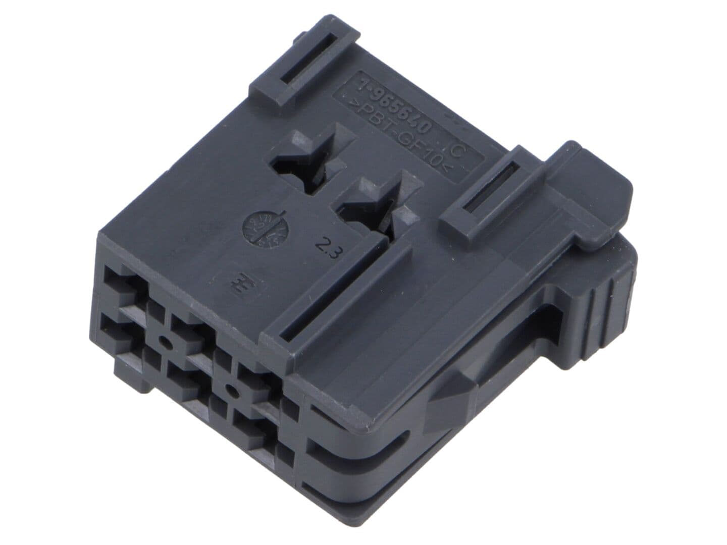Conector TE Connectivity Junior Power Timer mufă mamă 6 pini cablu-cablu 5mm gri