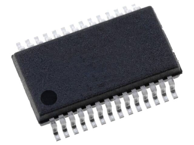 Microcontroler PIC 16-bit cu 32kB memorie și interfețe multiple