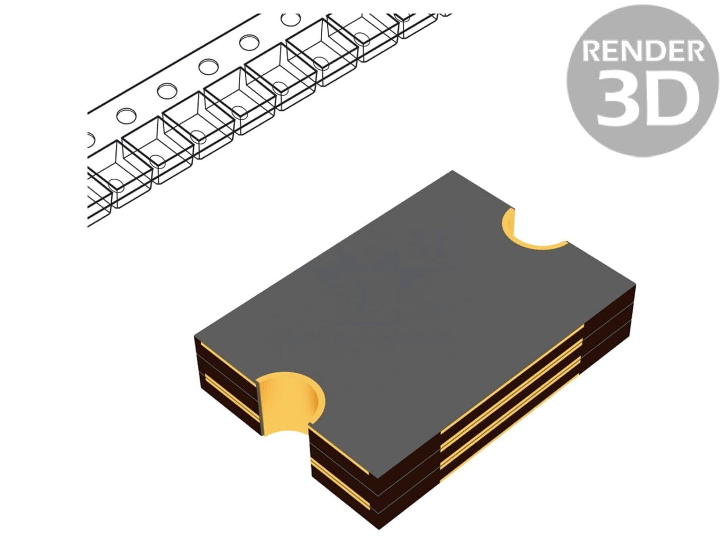 Siguranță Polimerică PTC 3,3A SMD 2920L LITTELFUSE