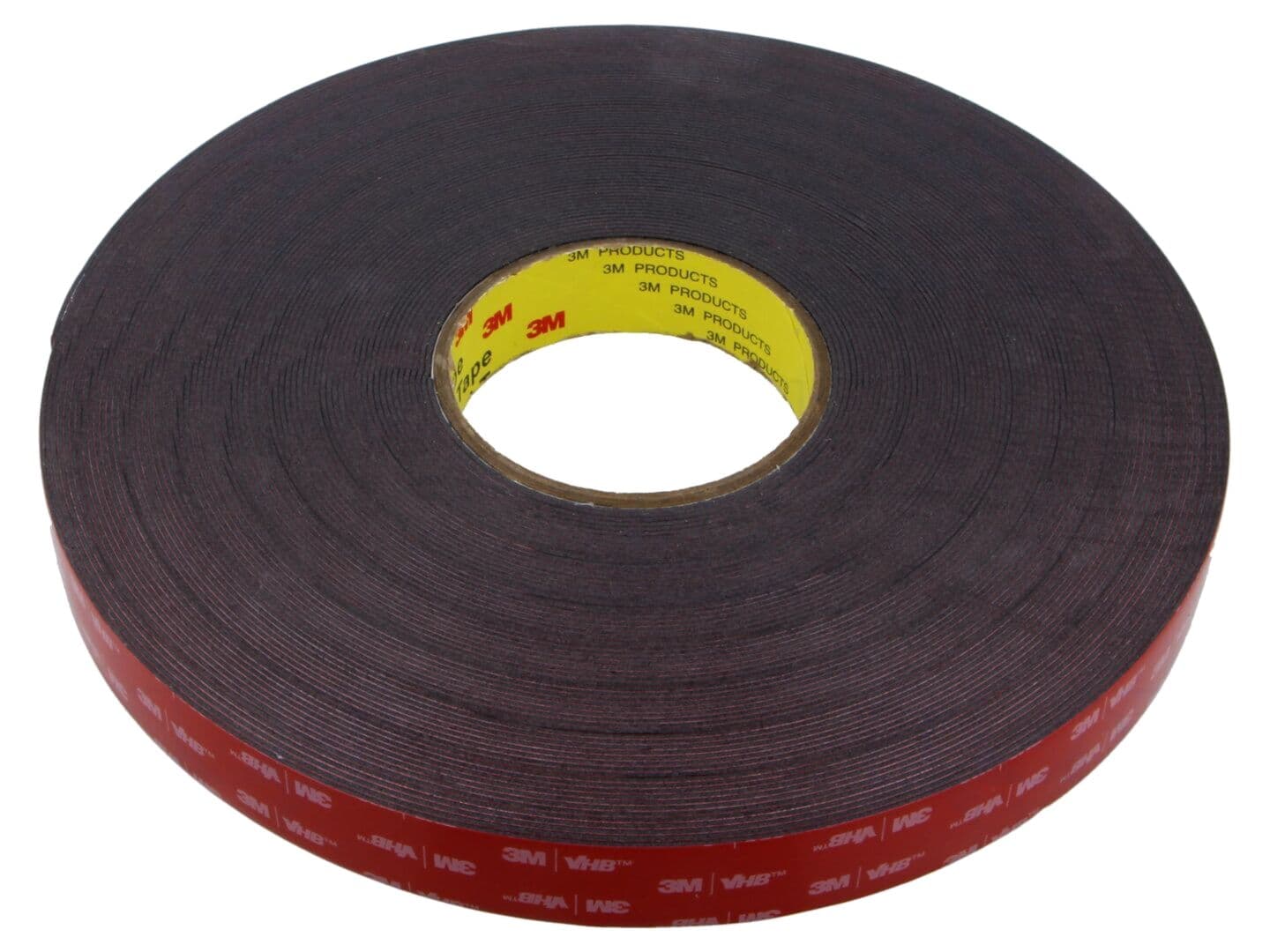 Bandă de fixare dublă 25mm x 33m, acril, neagră - 3M VHB 5952