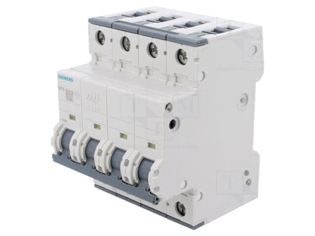 Întrerupător de supracurent 2A 3+N 10kA - MCB SIEMENS