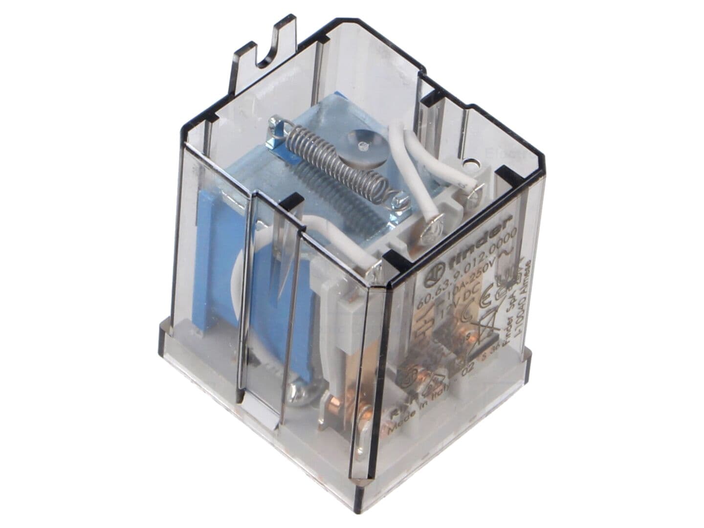 Releu electromagnetic FINDER 3PDT 12VDC, 10A max, model 60.63