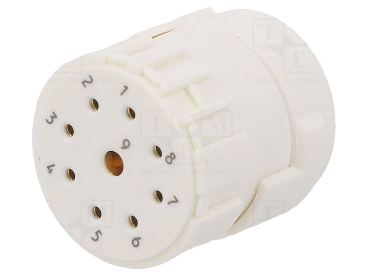 Conector M23 mamă cu 9 pini, lipire, 8A, HUMMEL