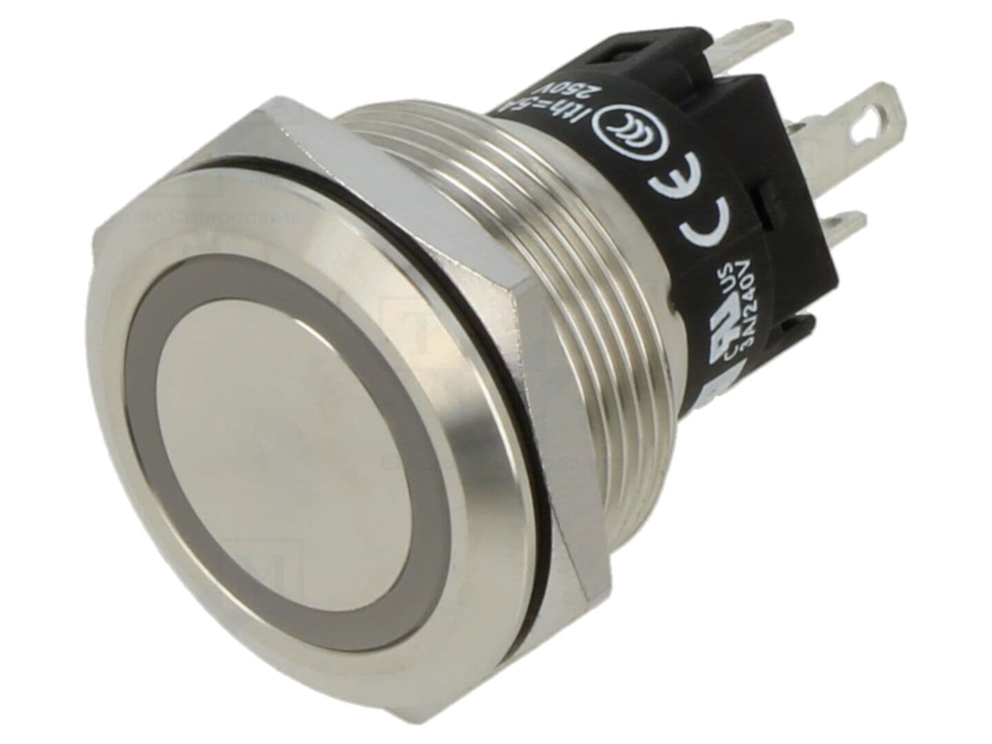 Comutator anti-vandalism EAO 2 poziții SPDT 3A 240VAC/DC 12V