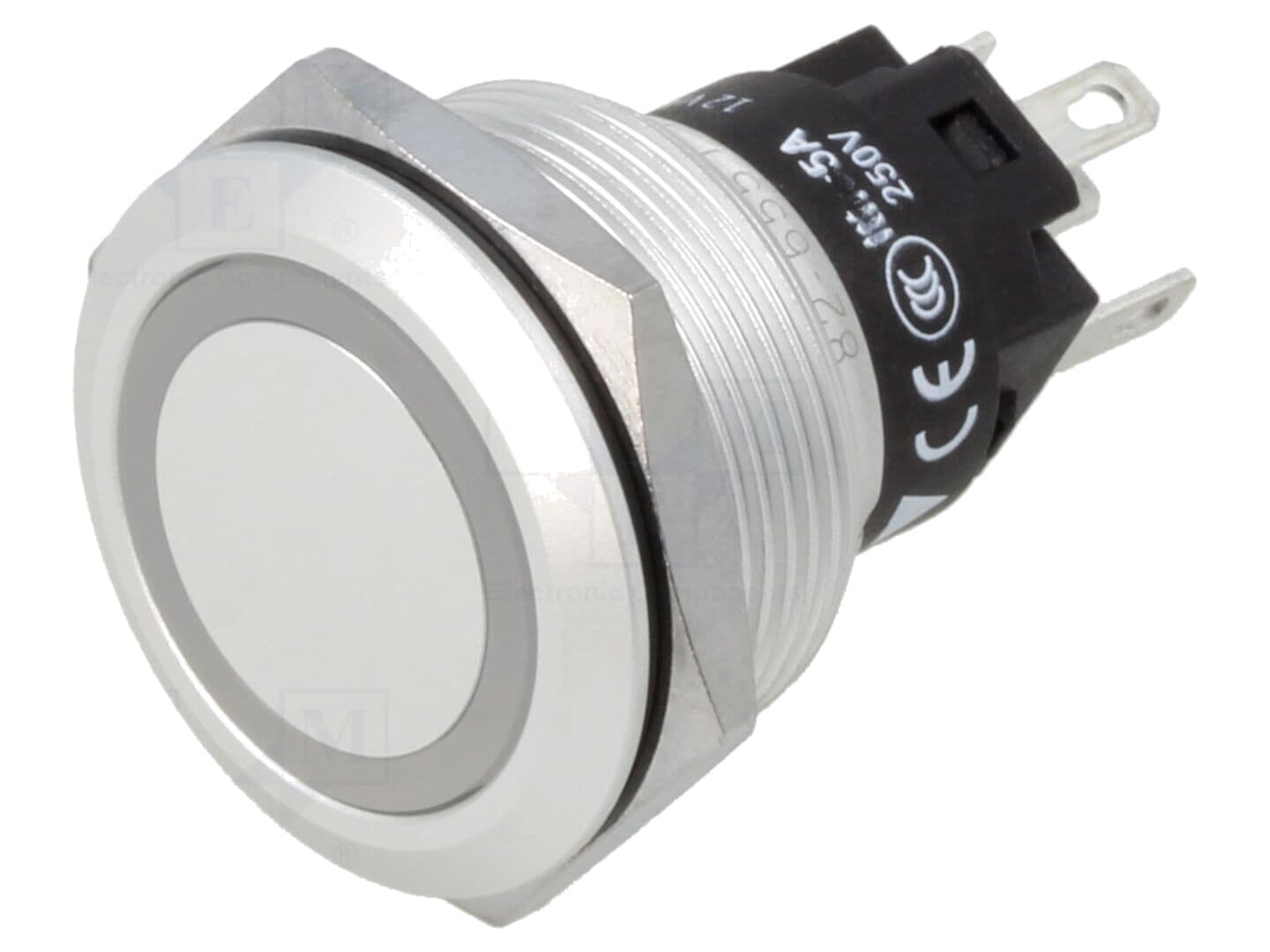 Comutator anti-vandalism SPDT, Ø22mm