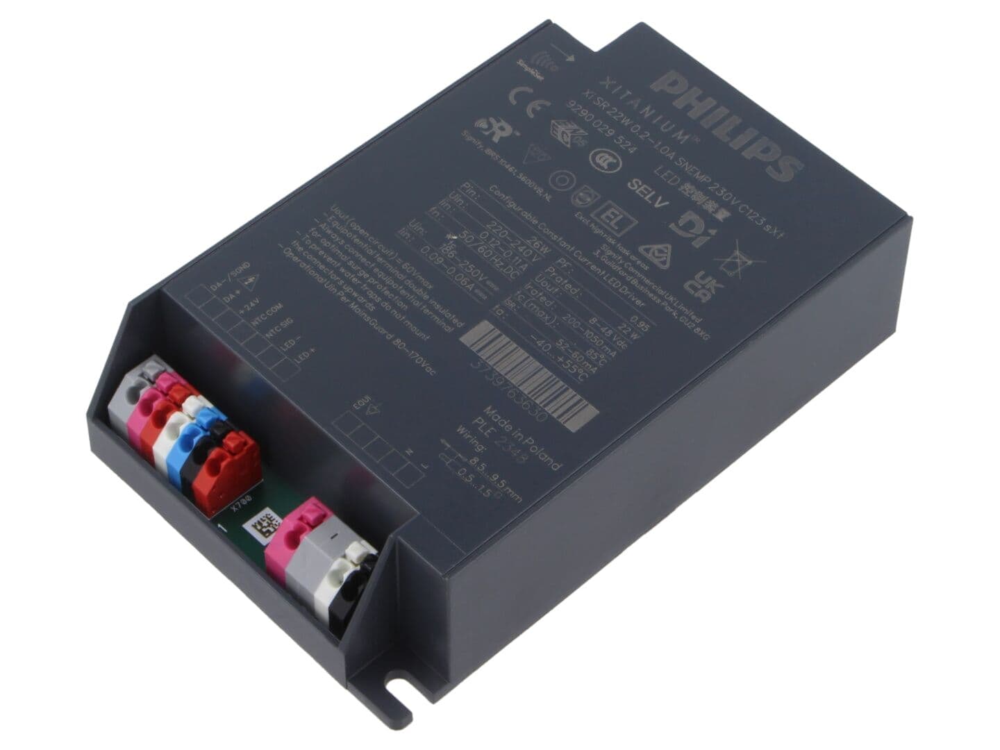 Alimentator LED pulsatoriu 22W 8÷48VDC