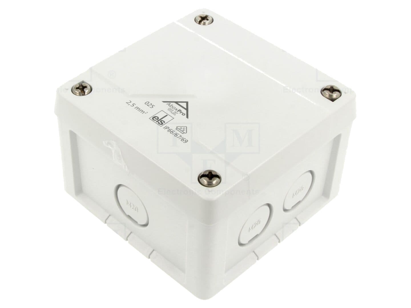 Cutie de conexiuni IP67, 92x92x60 mm