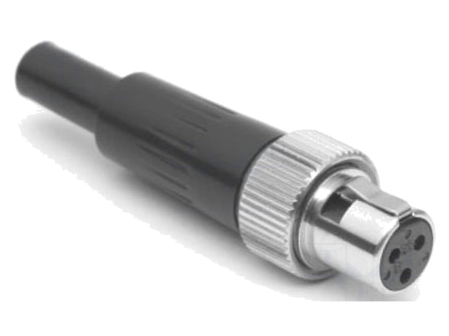 Conector XLR mini mamă, 6 pini, drept