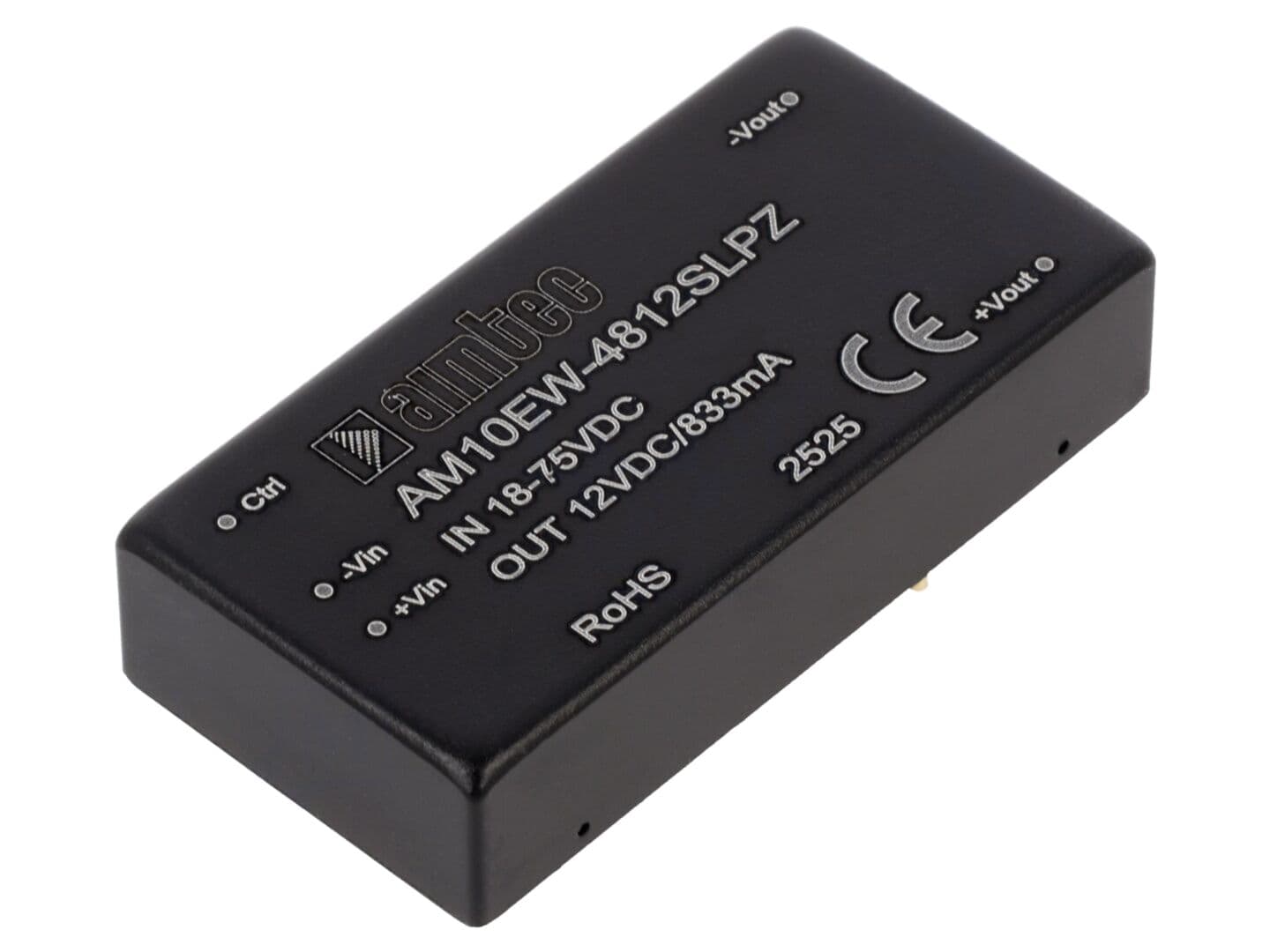 Convertor DC/DC 10W 12V cu protecţie OVP, SCP, OCP - AIMTEC