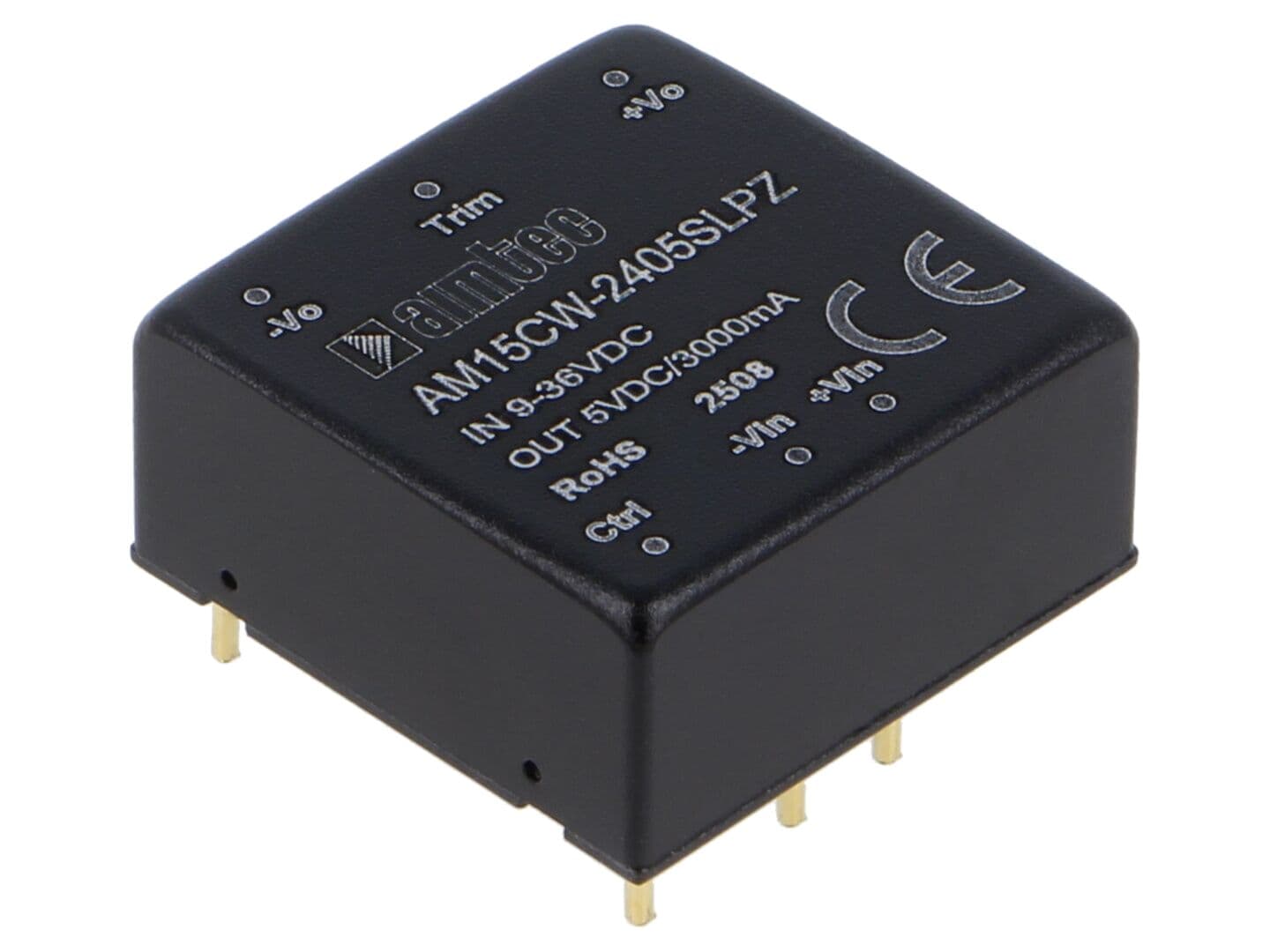 Convertor DC/DC AIMTEC 15W 9-36V la 5V 3A THT