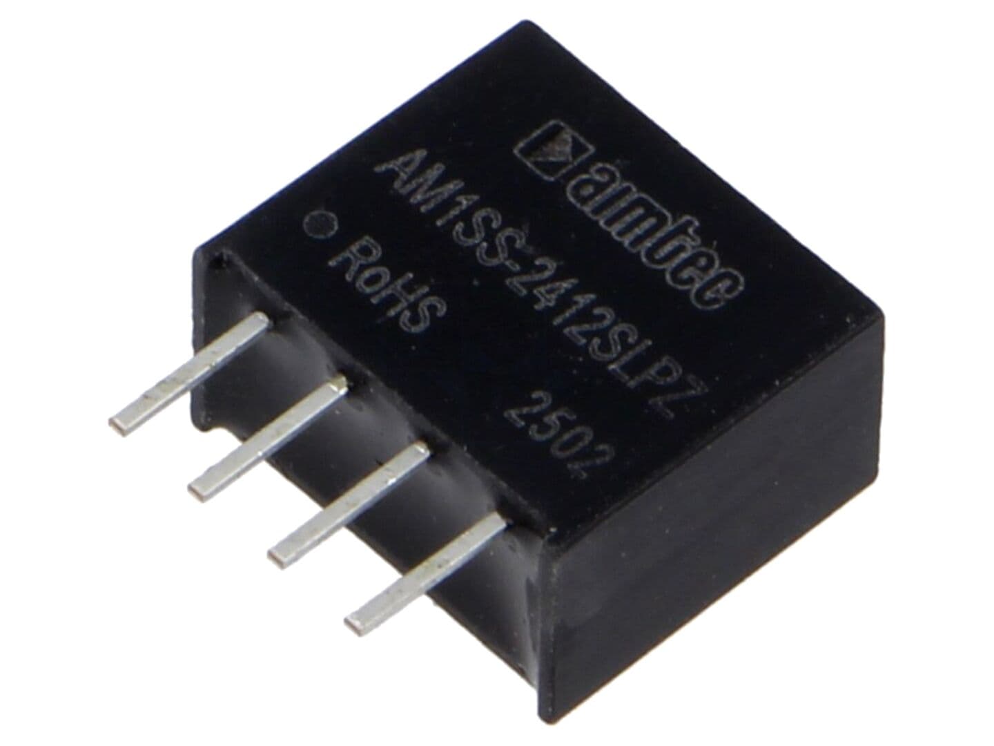 Convertor DC/DC AIMTEC 1W 21,6-26,4V intrare 12V ieșire THT SIP4