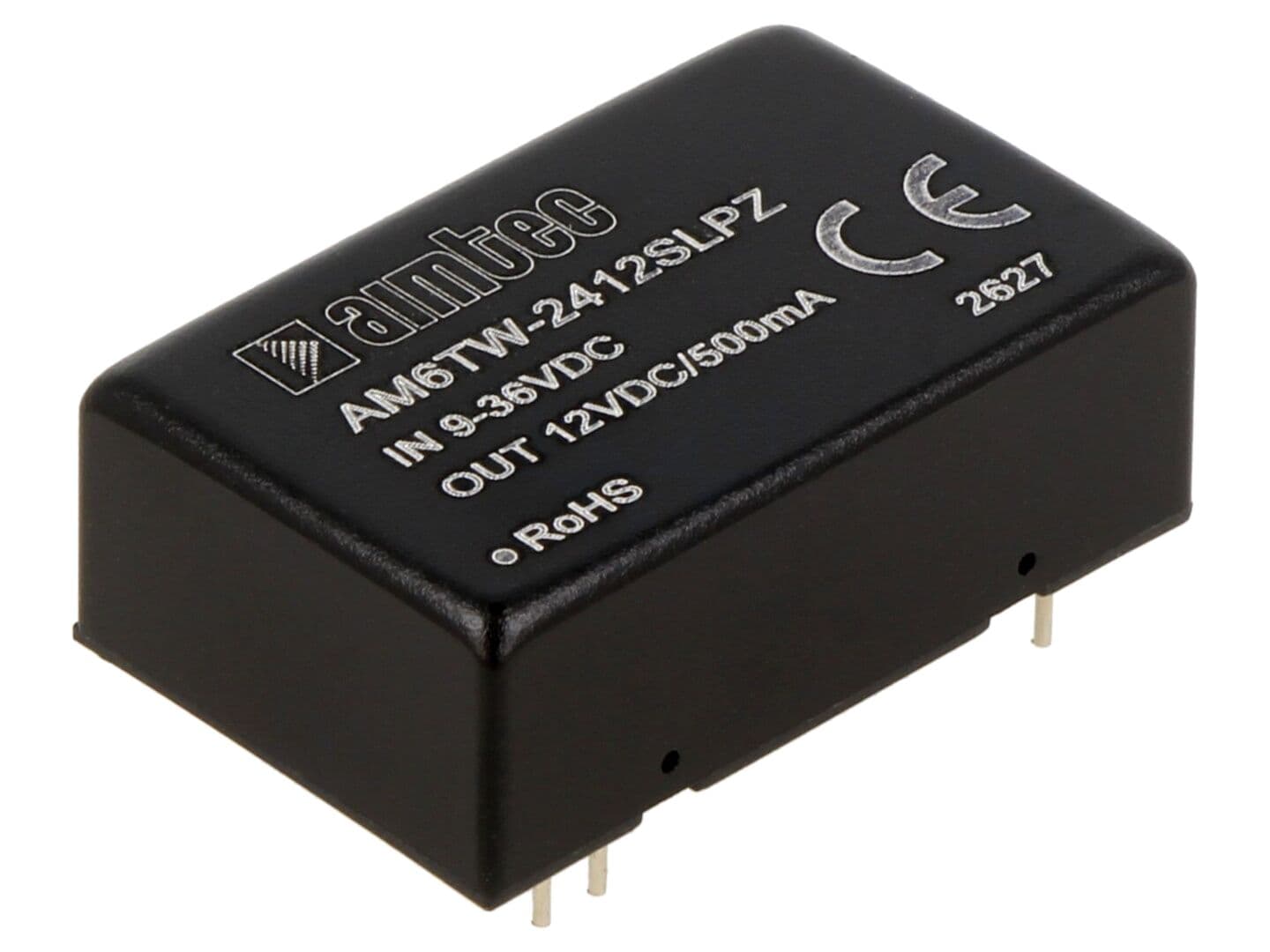 Convertor DC/DC 6W 9÷36VDC 12VDC