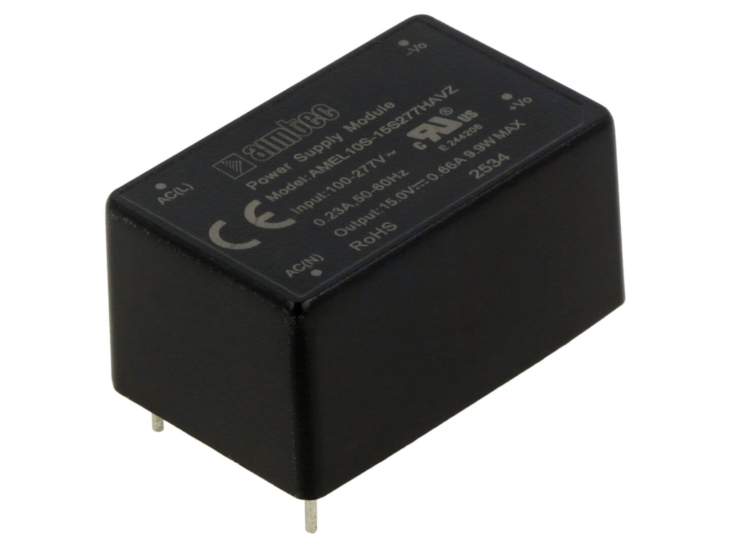 Convertor AC/DC 10W 15V DC - Protecție OVP, SCP, OCP