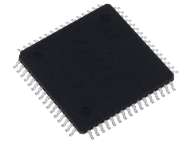 Microcontroler AVR TQFP64 - 32kB FLASH, 16MHz, 8 întreruperi externe