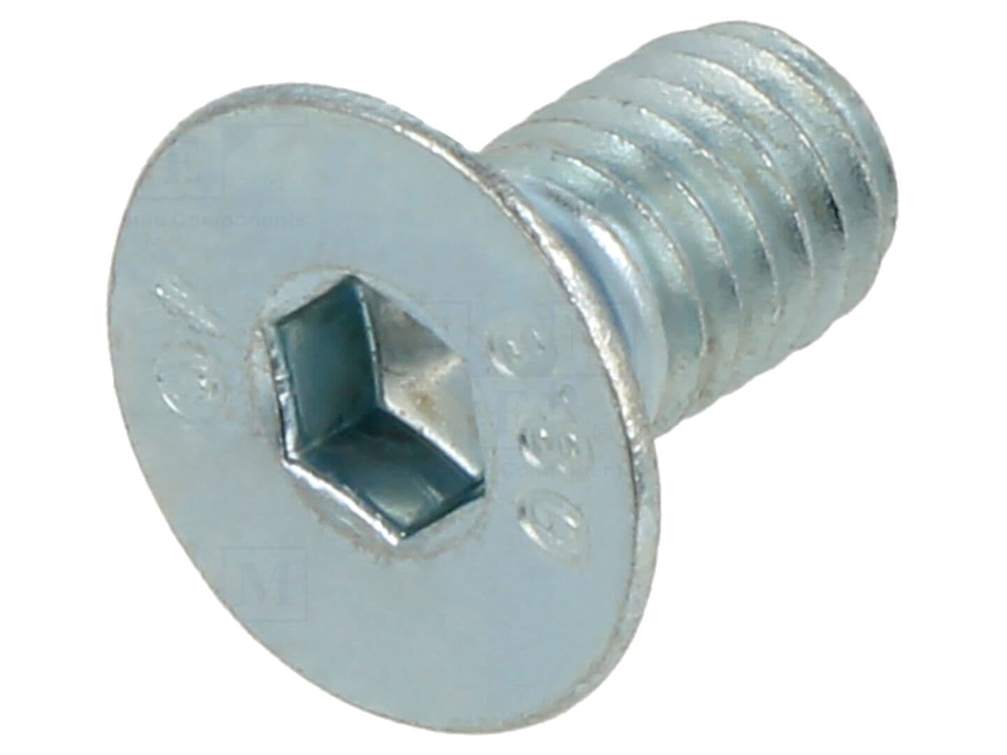 Șurub M6x12 îngropat imbus HEX 4mm BOSSARD din oțel zincat