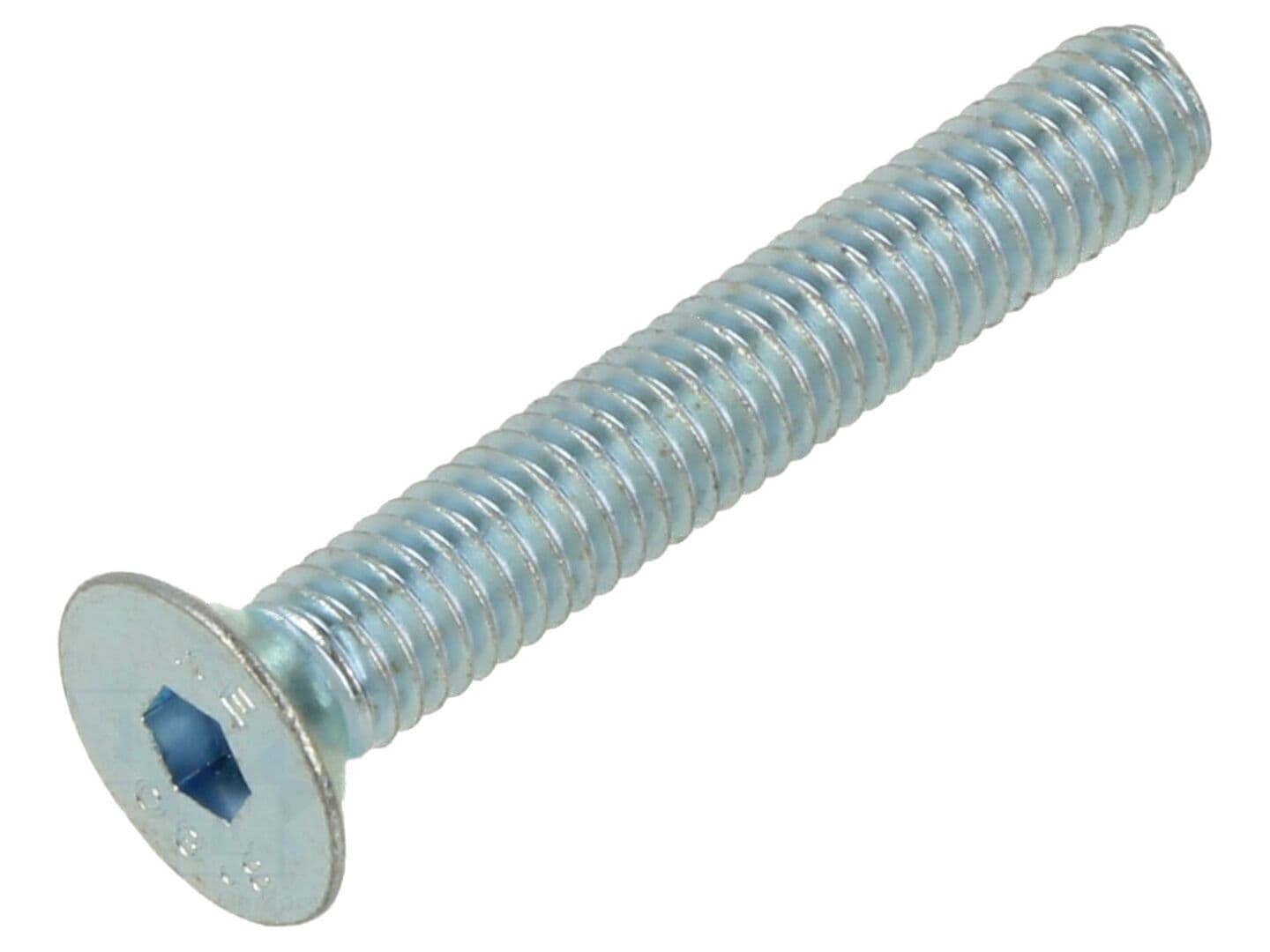 Șurub îngropat M6x40, imbus HEX 4mm, oțel zincat - BOSSARD